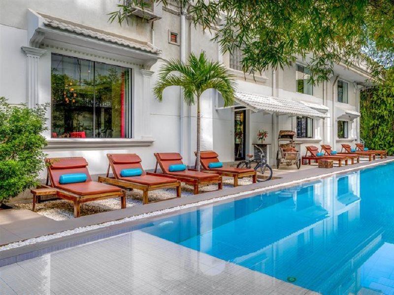White Mansion 白色公馆 Hotel Пном Пен Екстериор снимка