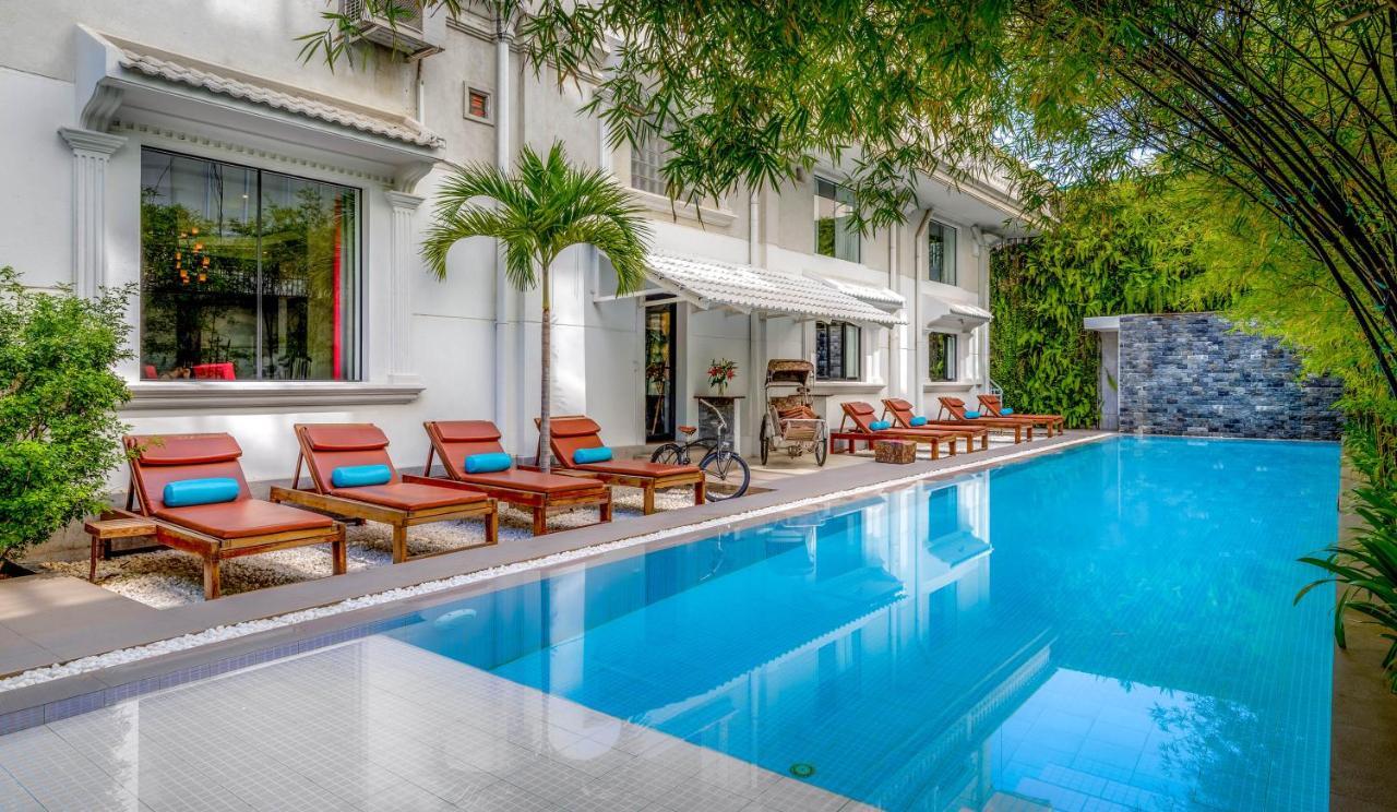 White Mansion 白色公馆 Hotel Пном Пен Екстериор снимка