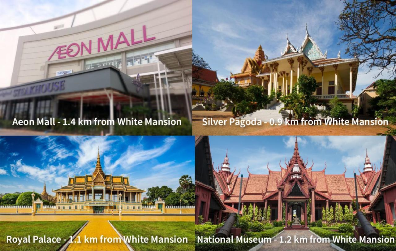 White Mansion 白色公馆 Hotel Пном Пен Екстериор снимка